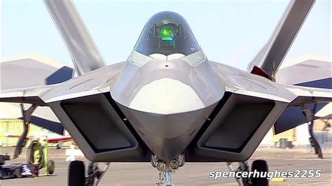 Last F 22 Raptor Built Engine Start Up Youtube Last F 22 Raptor Built Engine Start Up Youtube