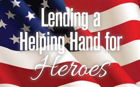 Lending A Helping Hand For Heroes Various Resources That Are Lending A Helping Hand For Heroes Various Resources That Are