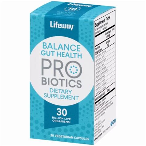 Lifeway Balance Gut Health Probiotic Capsules 30 Ct King Soopers Lifeway Balance Gut Health Probiotic Capsules 30 Ct King Soopers