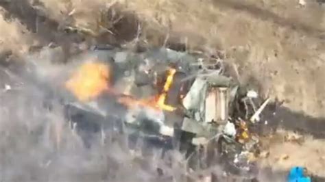 Light That Tank Up Ukraine Footage Shows Kamikaze Drone Smashing Light That Tank Up Ukraine Footage Shows Kamikaze Drone Smashing