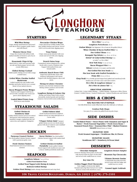 Longhorn Steakhouse Printable Menu Prntbl Concejomunicipaldechinu Gov Co Longhorn Steakhouse Printable Menu Prntbl Concejomunicipaldechinu Gov Co