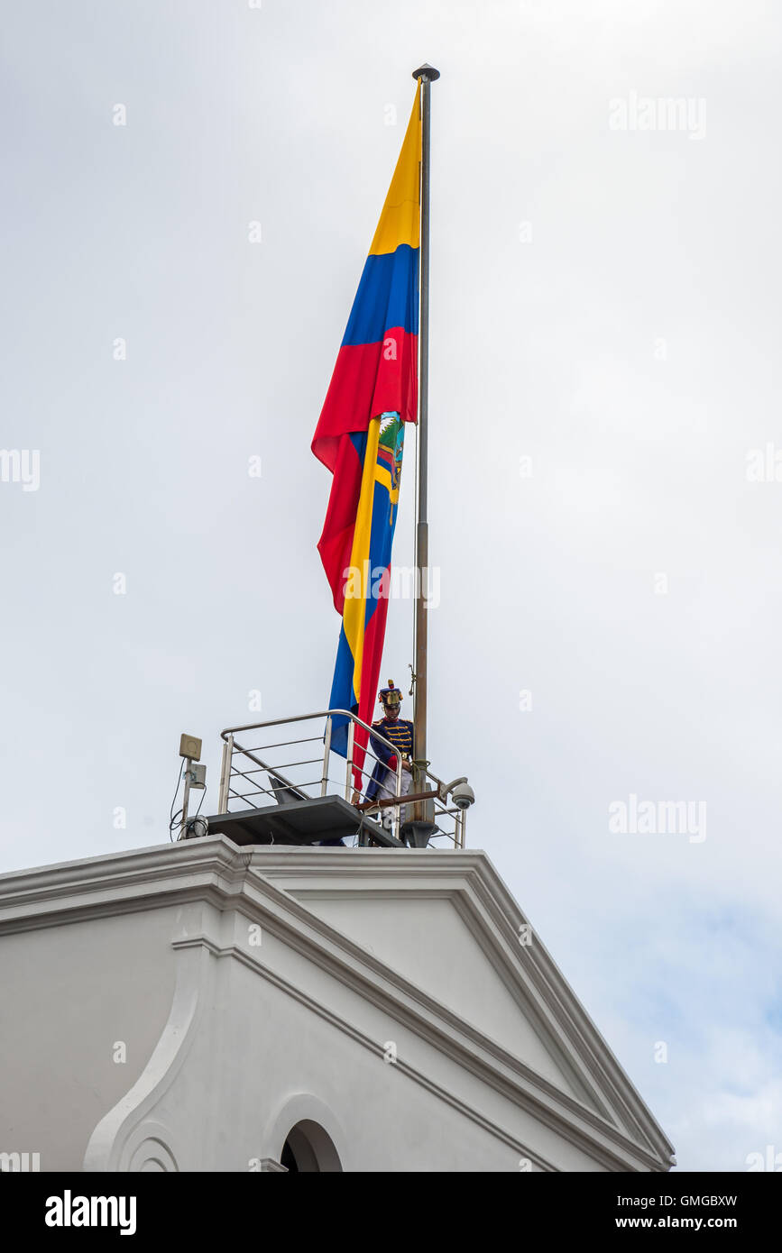 Lowering Of The Flag