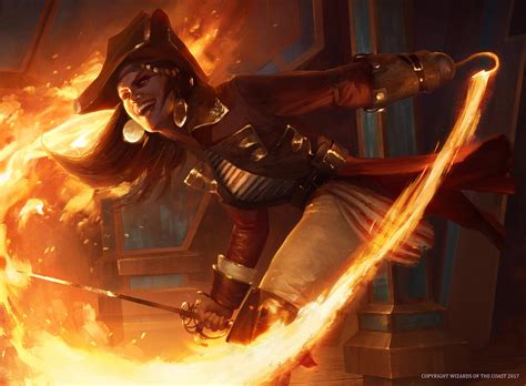 Magig Pirate Woman