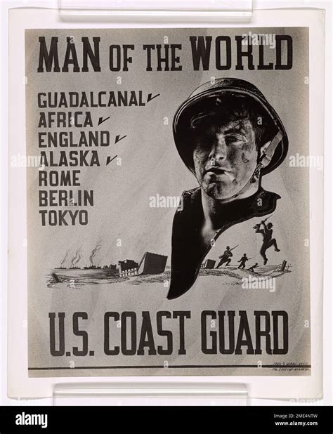 Man Of The World This Image Depicts A Coast Guard Recruiting Poster Man Of The World This Image Depicts A Coast Guard Recruiting Poster