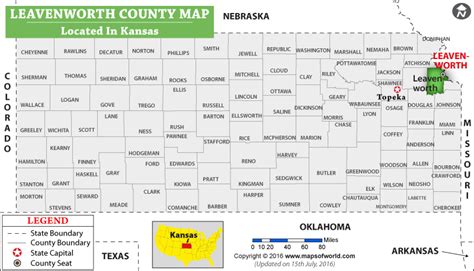 Map Of Leavenworth County Kansas Where Is Located Cities Map Of Leavenworth County Kansas Where Is Located Cities