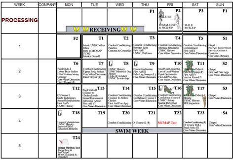 Marine Boot Camp Schedule 2024 Schedule Alfy Louisa Marine Boot Camp Schedule 2024 Schedule Alfy Louisa