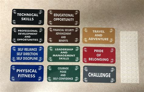 Marine Corps Benefit Tags