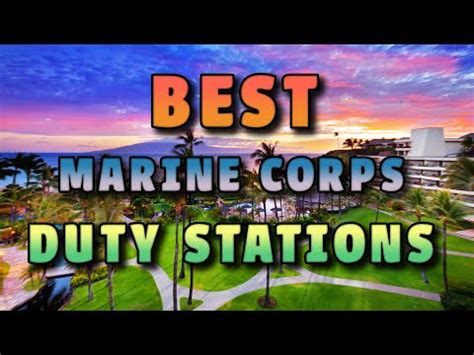 Marine Corps Duty Stations