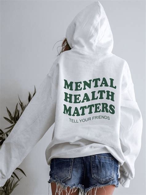 Mental Health Matters Hoodie Oversized Hoodie Mental Health Matters Hoodie Oversized Hoodie