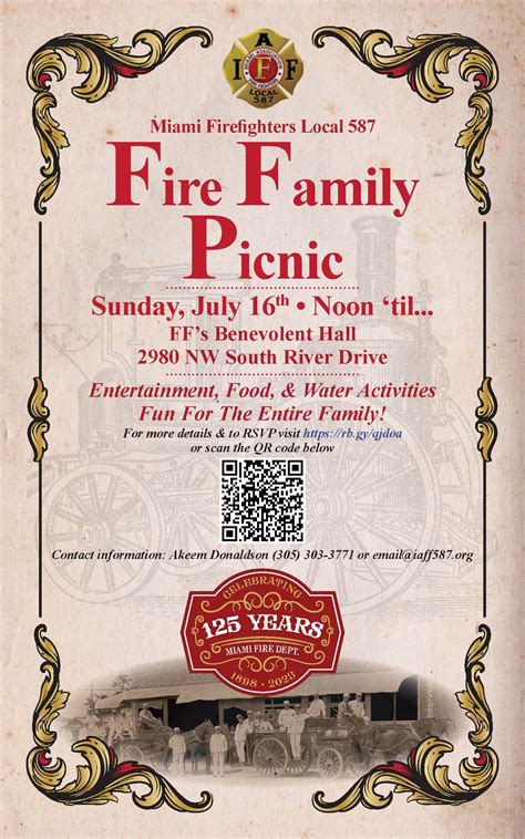 Miami Fire Fighters Local 587 Family Picnic July 16 2023 Miami Fire Fighters Local 587 Family Picnic July 16 2023