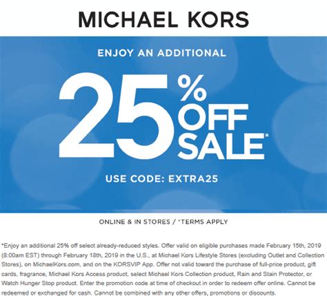 Michael Kors Online Promo Code