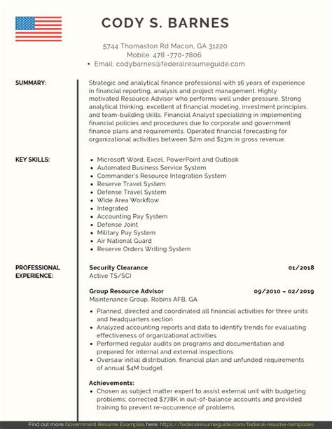Military Resume Examples Template Free Download Federal Resume Guide Military Resume Examples Template Free Download Federal Resume Guide
