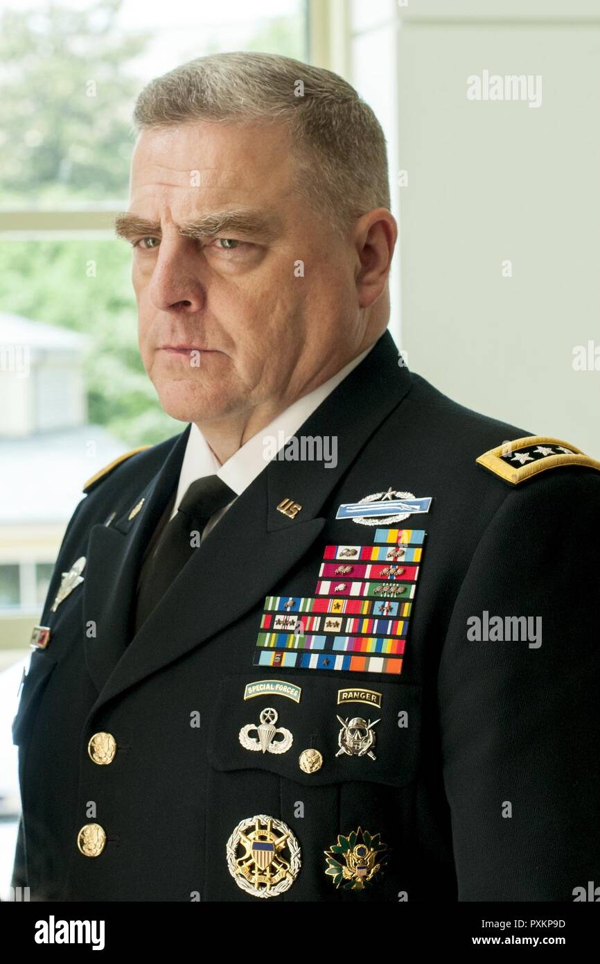 Milley Combat Medals