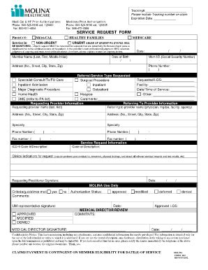 Molina Form Service Complete With Ease Airslate Signnow Molina Form Service Complete With Ease Airslate Signnow