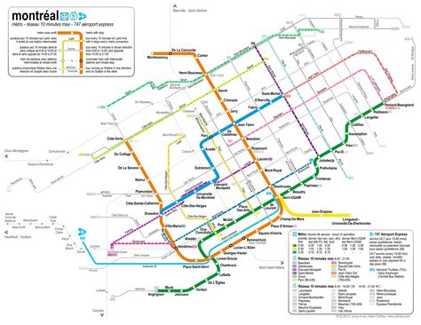 Montreal Buses Map And Guide For Visitors To Montreal Montreal Buses Map And Guide For Visitors To Montreal