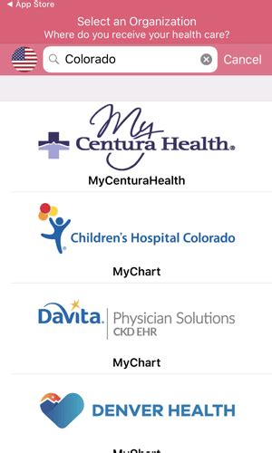 Mychart Denver Health