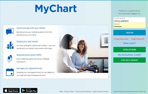 Mychart Login Mercy Health