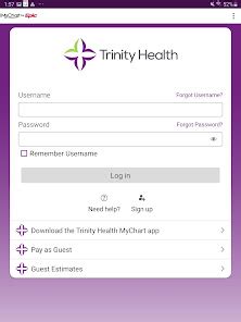 Mychart Login Trinity Health