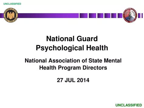 National Guard Psychological Health Ppt Download