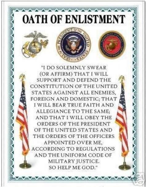 Naval Oath Of Enlistment
