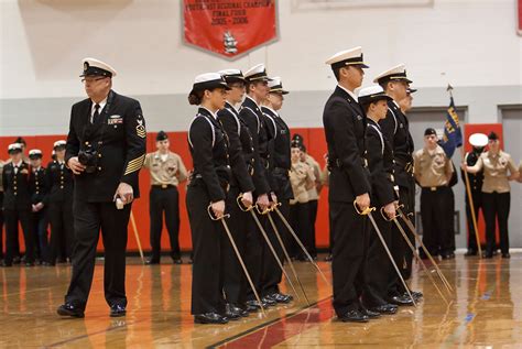 Navy Junior Reserve Officers Training Corps Annual Inspection Is A
