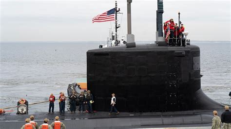 Navy Launches Uss New Jersey First Gender Neutral Submarine In Us