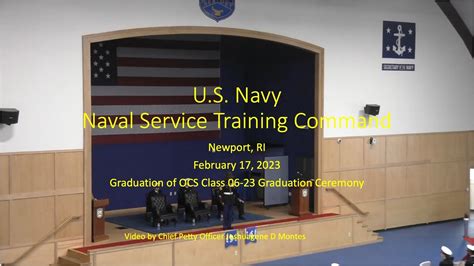 Navy Ocs Newport Graduation Ceremony For Class 06 23 Youtube Navy Ocs Newport Graduation Ceremony For Class 06 23 Youtube