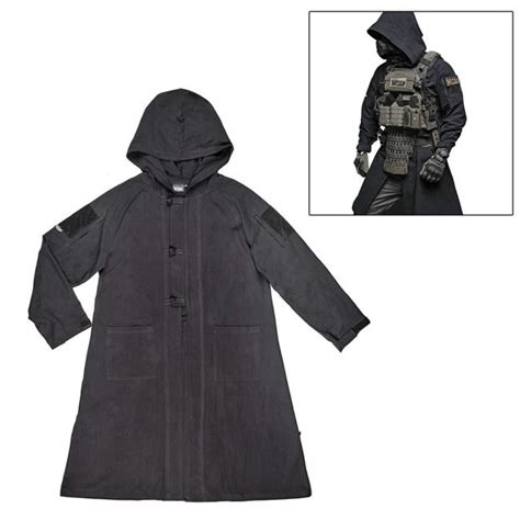 Nfstrike Outdoor Tactical Long Coat Training Cloak With Hood Nfstrike Nfstrike Outdoor Tactical Long Coat Training Cloak With Hood Nfstrike