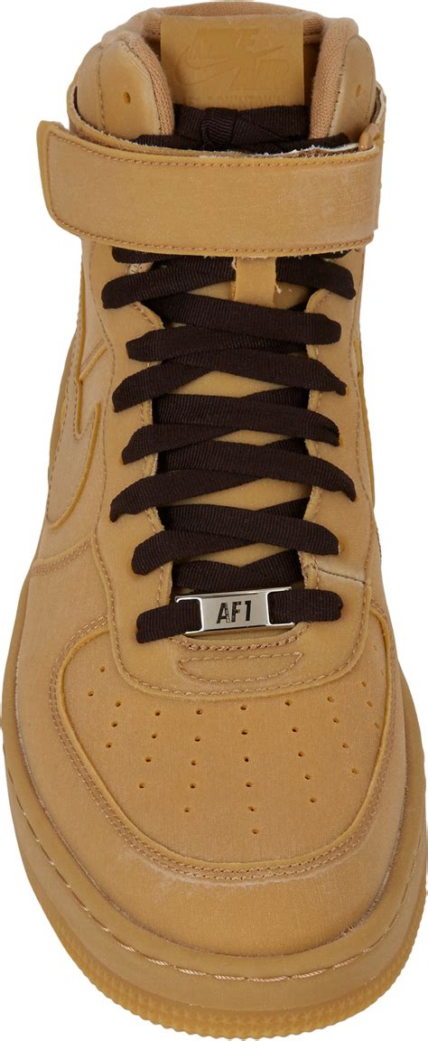 Nike Air Force 1 Downtown Hi Gum Hightop Sneakers In Brown For Men Lyst