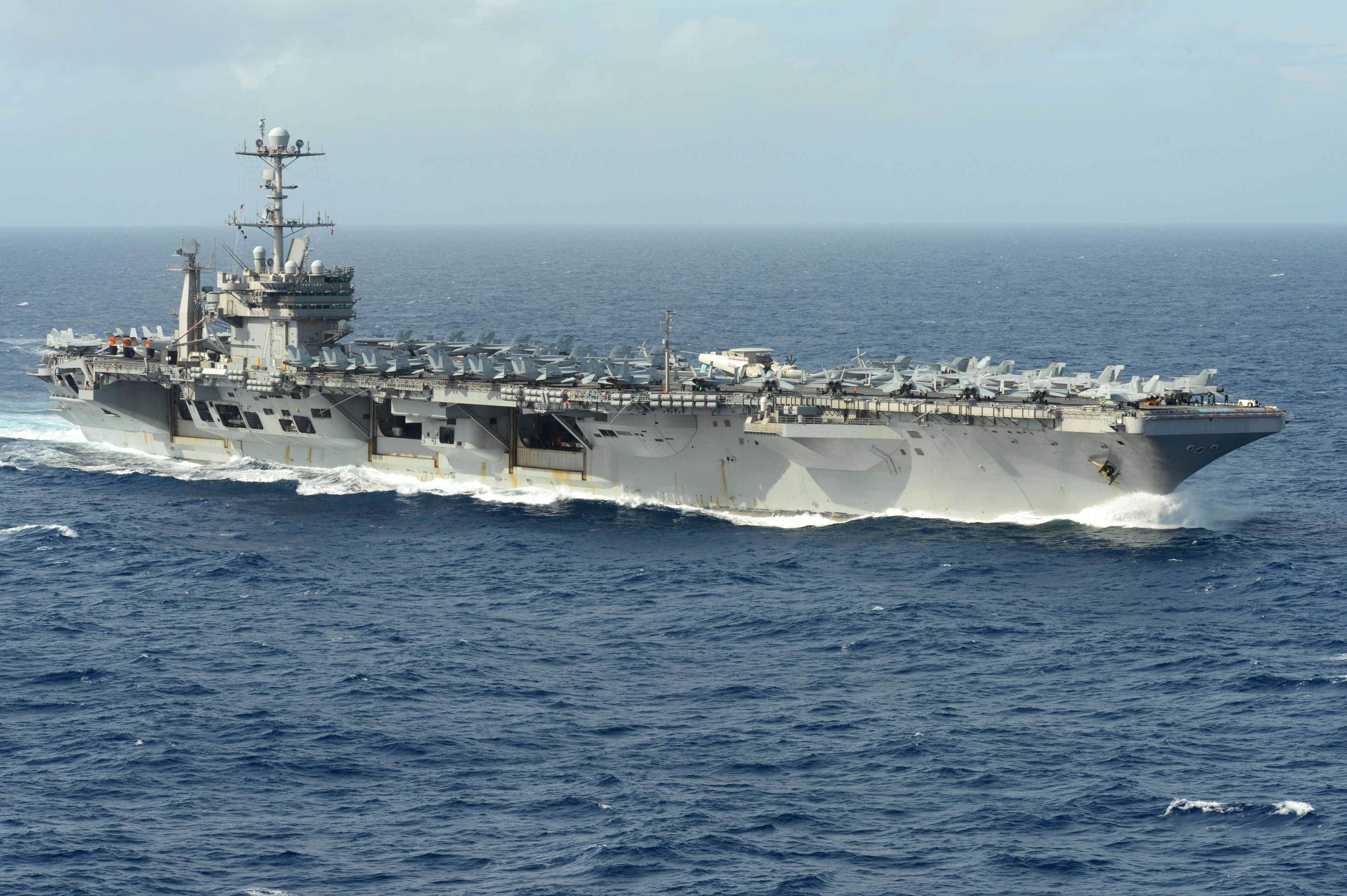 Nimitz Class Aircraft Carrier Uss Harry S Truman Collides With Nimitz Class Aircraft Carrier Uss Harry S Truman Collides With
