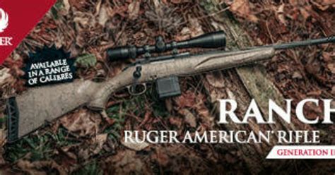 Nioa Ruger Gen Ii Ranch Rifles The Ultimate Shooting Companion Nioa Ruger Gen Ii Ranch Rifles The Ultimate Shooting Companion