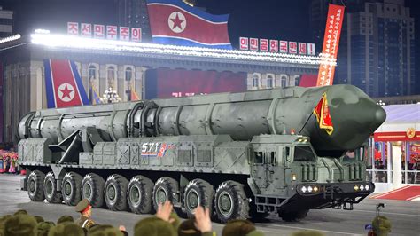 North Korea Urges Preparedness For War And Displays New Missile The North Korea Urges Preparedness For War And Displays New Missile The