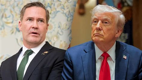 Nsc Advisor Mike Waltz Others Ousted In Trump Purge After Signal Chat Nsc Advisor Mike Waltz Others Ousted In Trump Purge After Signal Chat