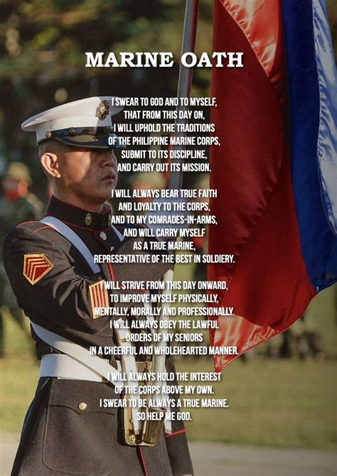 Oath Of A Marine