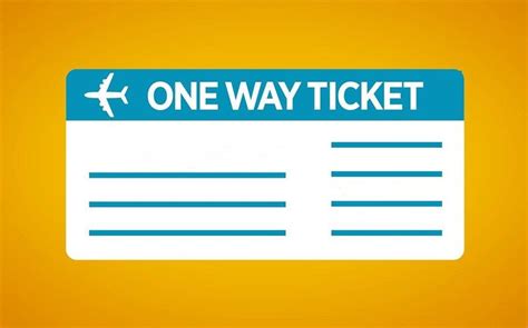One Way Ticket One Way Ticket