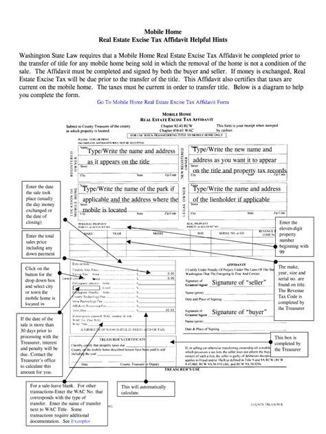 Online Real Estate Excise Tax Affidavit Helpful Hints Online Real Estate Excise Tax Affidavit Helpful Hints