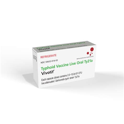 Oral Typhoid Vaccine