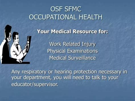 Osf Occupational Health