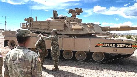 Our First Look At The Army S Upgraded M1a2 Sepv4 Abrams Tank Our First Look At The Army S Upgraded M1a2 Sepv4 Abrams Tank