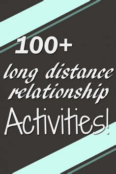 Over 100 Long Distance Relationship Activities Over Skype Couple A