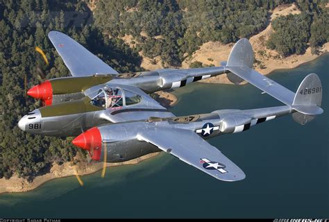 P 38 Fighter Jet