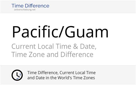 Pacific Guam Time Zone In Guam Current Local Time Pacific Guam Time Zone In Guam Current Local Time