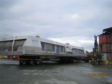 Passenger House Of Third Seabus Arrives At Victoria Shipyards The Passenger House Of Third Seabus Arrives At Victoria Shipyards The