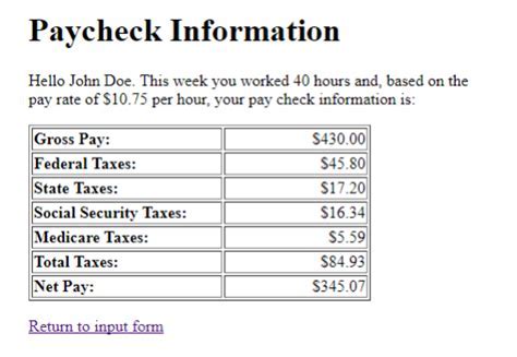 Paycheck Calculator Nc