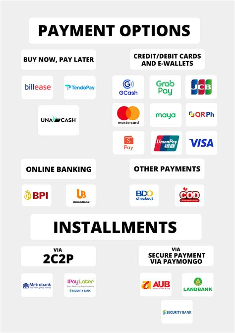 Payment Options Available Warehousedad Payment Options Available Warehousedad