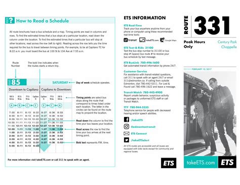 Pdf Route 331 Schedule And Map Edmontonwebdocs Edmonton Ca Transit Pdf Route 331 Schedule And Map Edmontonwebdocs Edmonton Ca Transit