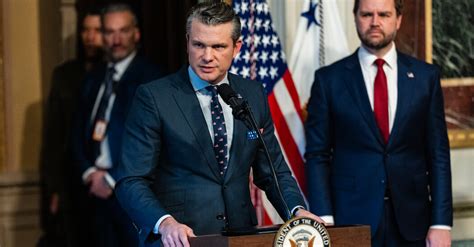 Pete Hegseth New Defense Secretary Outlines Pentagon S Priorities Pete Hegseth New Defense Secretary Outlines Pentagon S Priorities