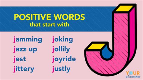 Positive Words That Start With J Yourdictionary Positive Words That Start With J Yourdictionary