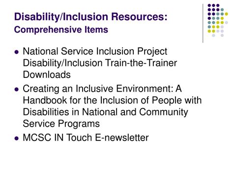 Ppt 2010 Disability Inclusion Week Powerpoint Presentation Free