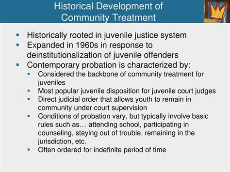 Ppt Chapter 14 Juvenile Corrections Probation Community Treatment Ppt Chapter 14 Juvenile Corrections Probation Community Treatment